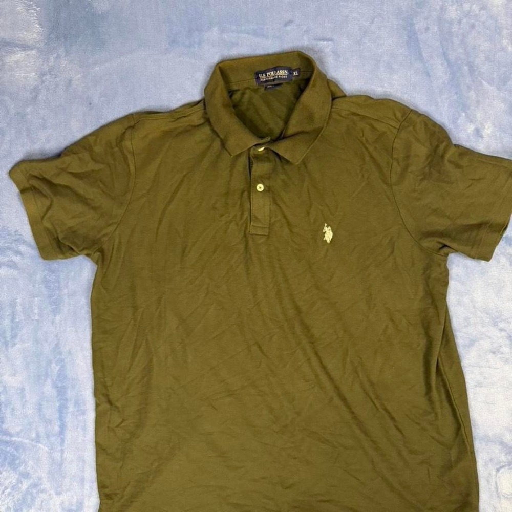 U.S. Polo Assn. green‎ polo shirt men Size XL